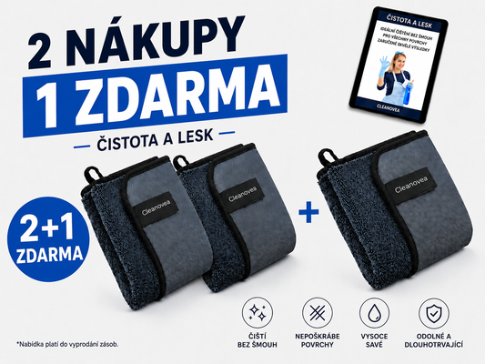 Cleanovea™ – Sušící utěrka bez pruhů